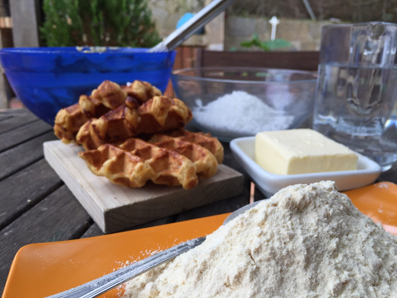 Receta de Gofre casero