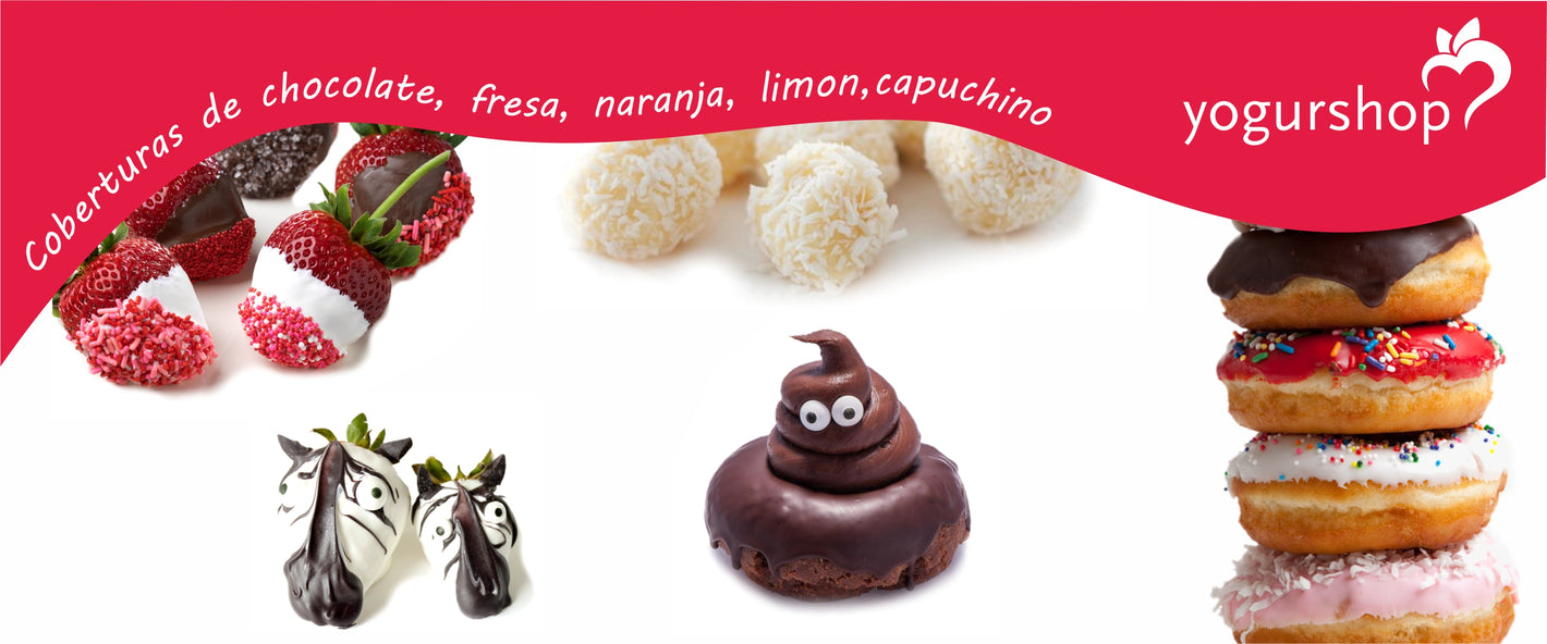 Coberturas de chocolate y glaseados