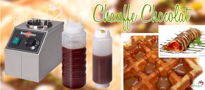 Calentadores de salsas y chocolates