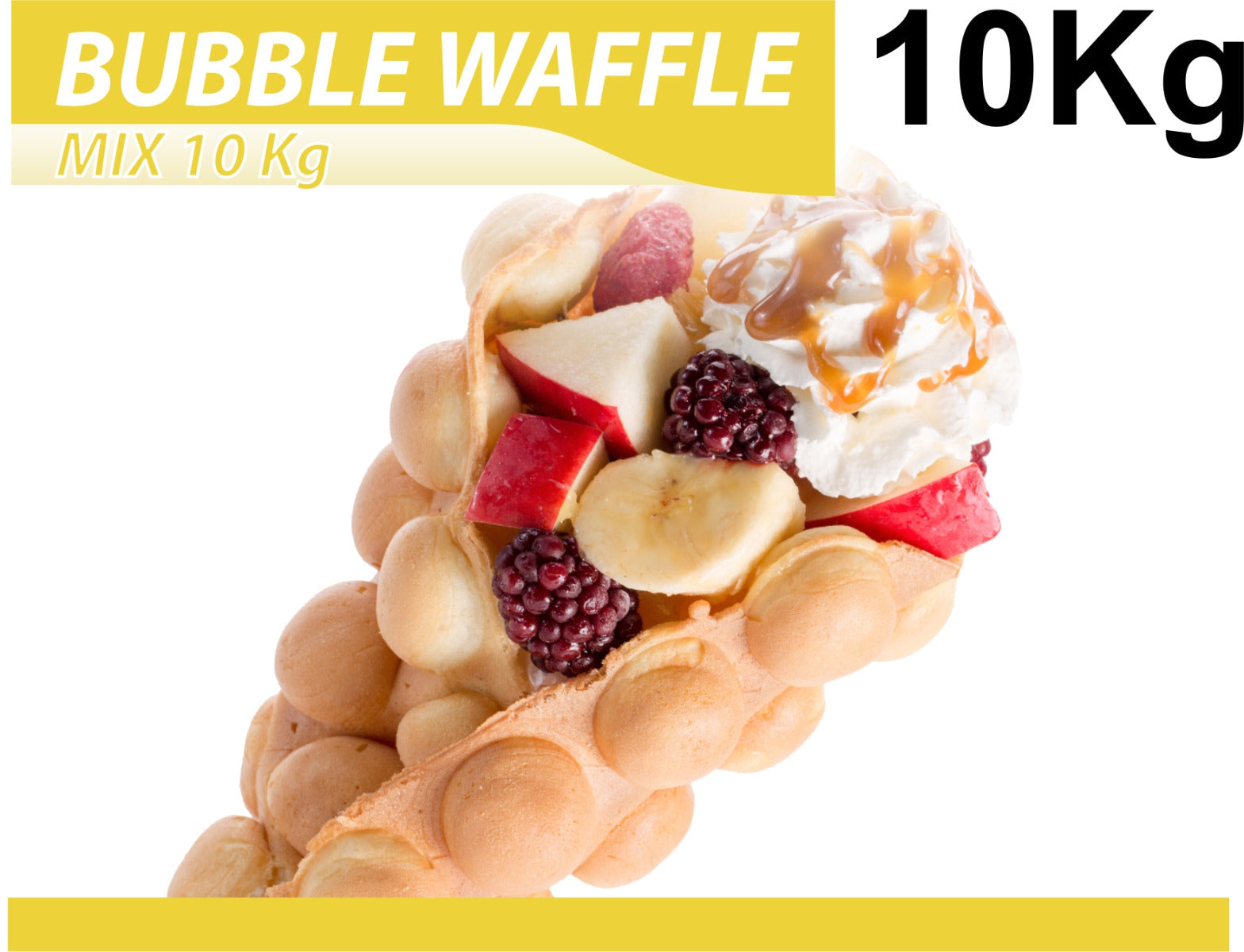 Preparado de Bubble Waffle Gofrelino 10 kg