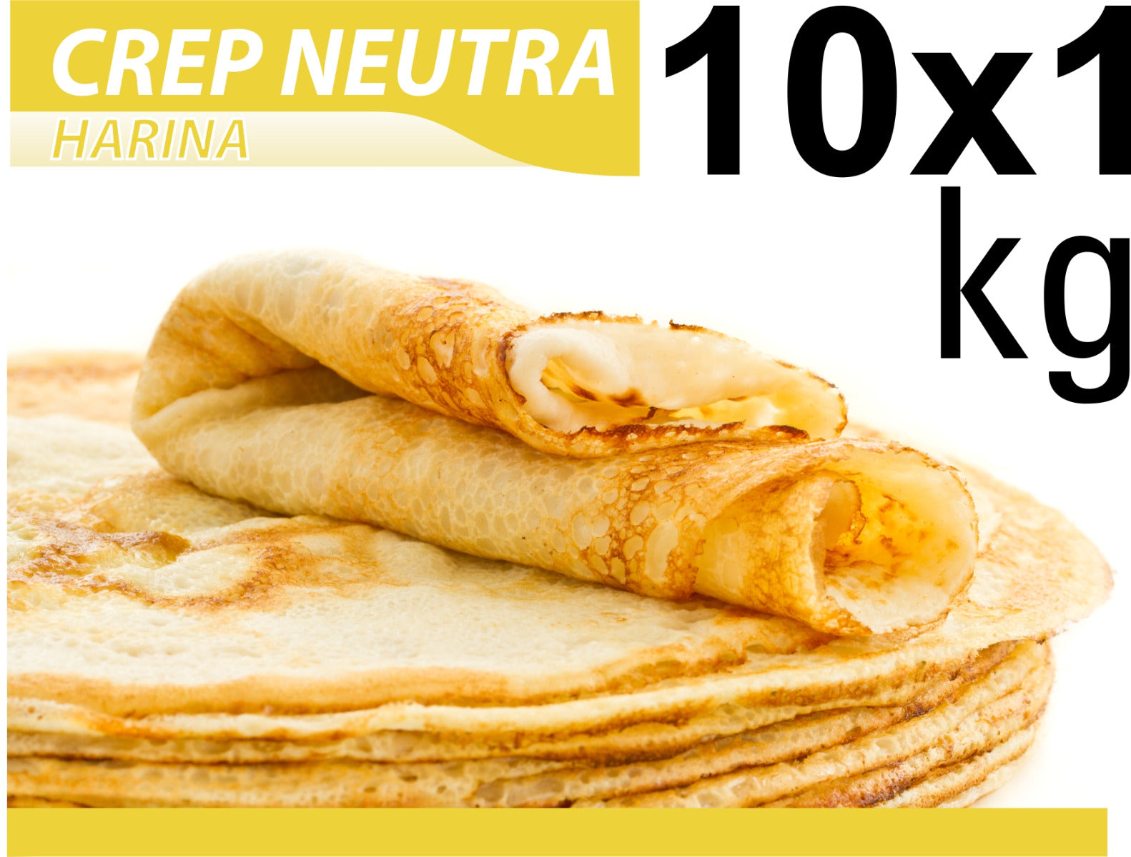 Crep Neutro Gofrelino® Caja 10 x 1kg