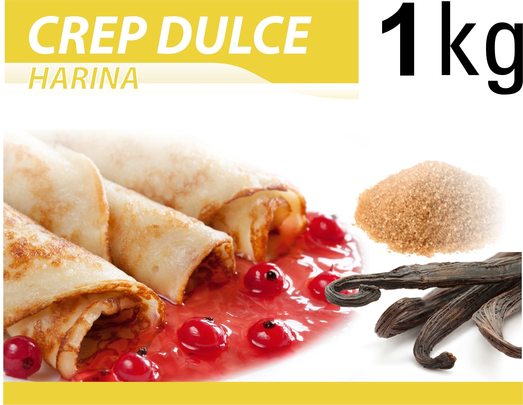 Crep Dulce Vainilla Gofrelino 1kg