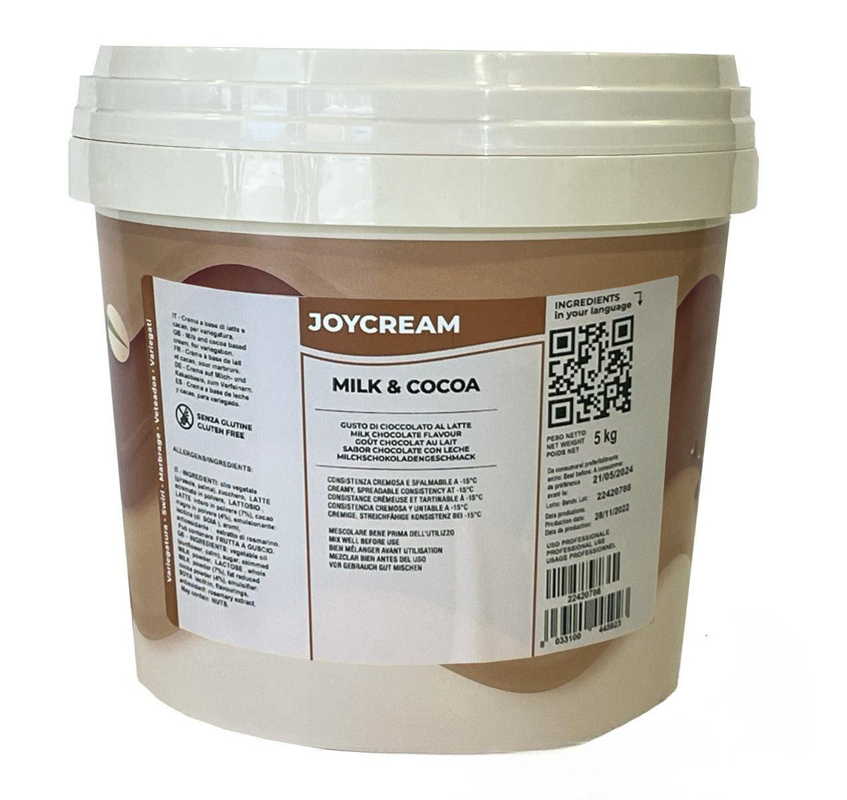Joycream Fruits Rouges 5kg Soporte porta crepes de cartón cerrado 500 uds: ¡Transporta tus crepes ...